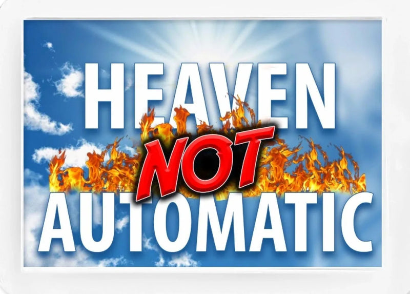 Heaven NOT Automatic Booklet (3 Pack)